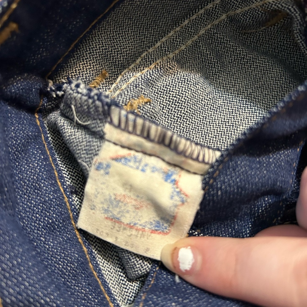 Wrangler Girls Dark Wash Flare Denim Jeans - Picture 6 of 7